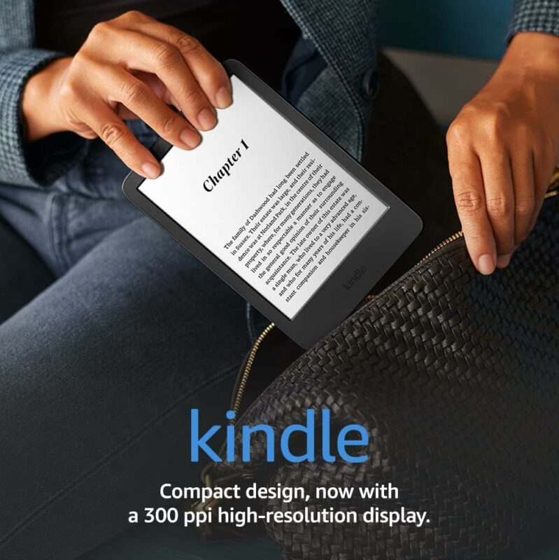 The Amazon Kindle is a portable electronic reading device that allows users to download and read digital books, newspapers, and magazines. It features a high-resolution display, long battery life, and a wide selection of content available for purchase. With its lightweight and compact design, the Kindle is perfect for on-the-go reading.
